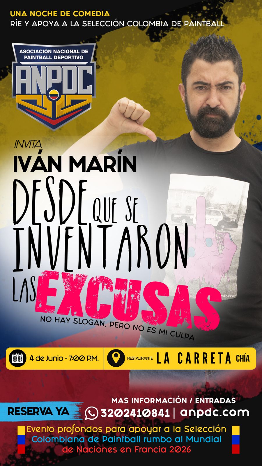 Una Noche de Comedia con IVAN MARIN